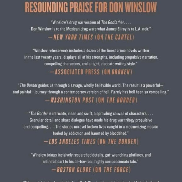 SOLD 💜 City on Fire by Don Winslow ARC - Picture 4 of 6